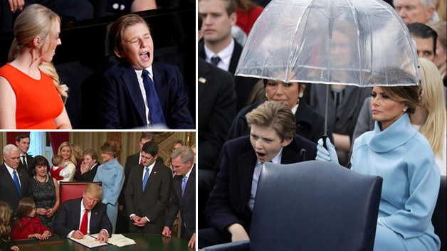 Barron Trump Mengantuk jadi Target Bully di Medsos